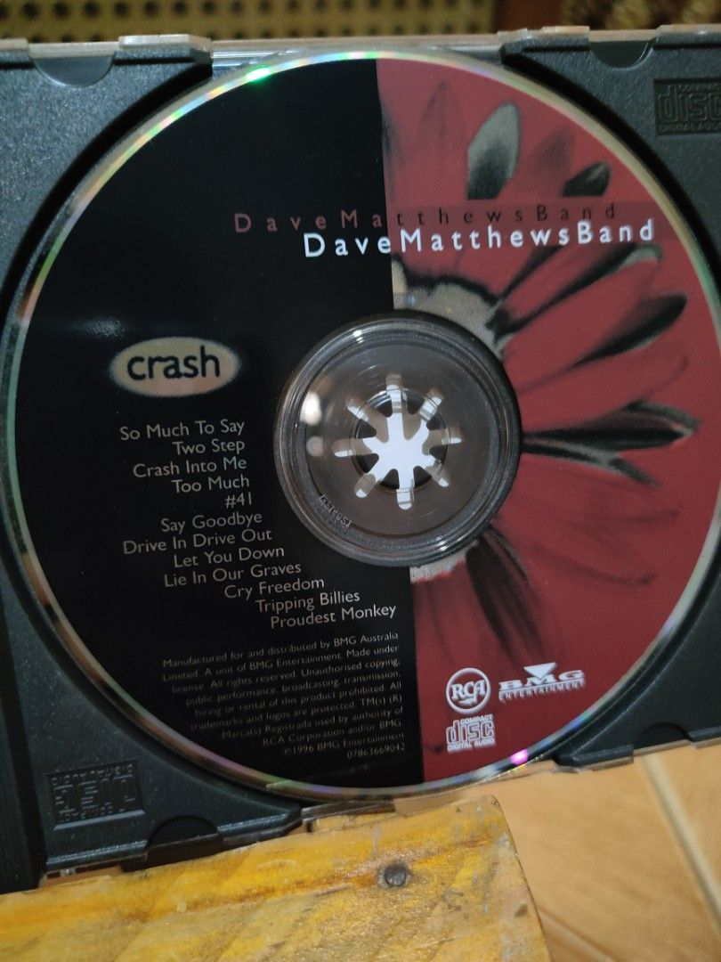 Dave Matthews Band Crash Music CD (Category: CDs & DVDs) located in Paranaque City. Submitted by jnthn.c (Listing ID 1461113654, Image 3). Description: nm.