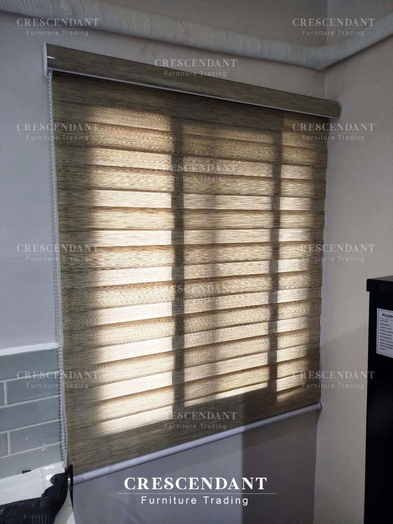 Day and Night Roller Blinds - Beige/Brown (Category: Curtains & Blinds) located in Pasig City. Submitted by abicft (Listing ID 1460928311, Image 1). Description: (THE PRICE IS FOR POSTING PURPOSES ONLY) CUSTOMIZE WINDOW BLINDS Custom-color, measurement 📌FREE QUOTATION! 📌FREE SITE VISIT & FREE ESTIMATE within Metro Manila 📌FREE 2D AND 3D LAYOUT or you can send us your measurement/layout. 📍Other products: ✅Office Partition ✅Steel Cabinet ✅Offic