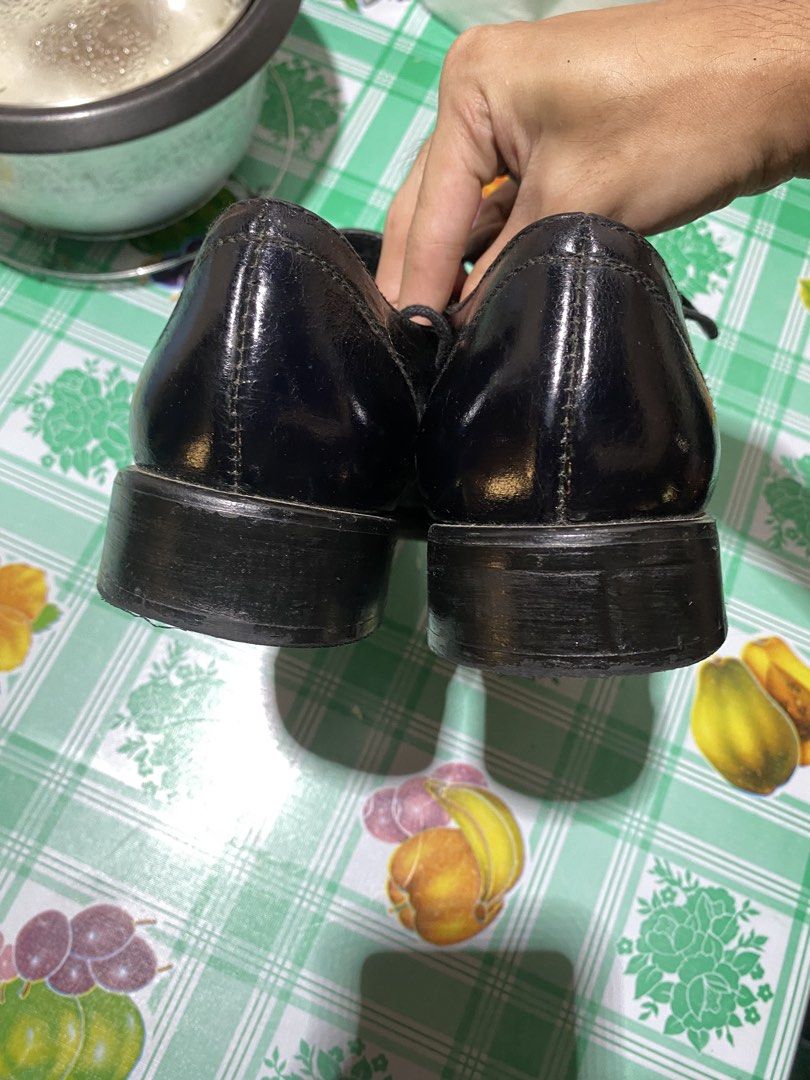 Derby shoes (marikina made) (Category: Dress Shoes) located in Manila. Submitted by rainxell1250913 (Listing ID 1460934446, Image 3). Description: us 7 fit to 8us slim foot issue: crease, minor usage rfs: need funds.