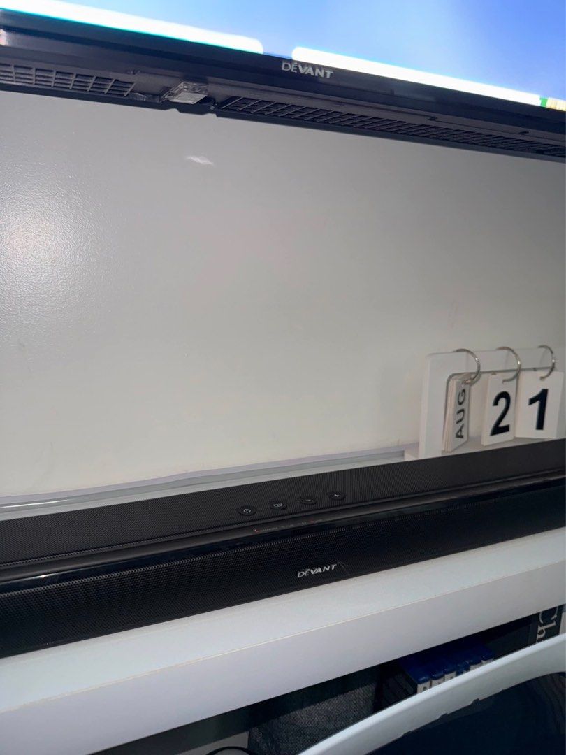 Devant Smart TV with Remote (Category: TV) located in Makati City. Submitted by cathymadrid18 (Listing ID 1461002298, Image 2). Description: (NEGOTIABLE) Devant 50UHD202 50” 4K UHD Smart TV * 50-inch 4K Ultra HD (3840 × 2160) * Smart TV / VIDAA * Built-in Wi-Fi * Bluetooth * Screen mirroring * Built-in digital TV tuner * HDR support * 3× HDMI * 2× USB * 60Hz display * Very good condition * Complete with original remote.