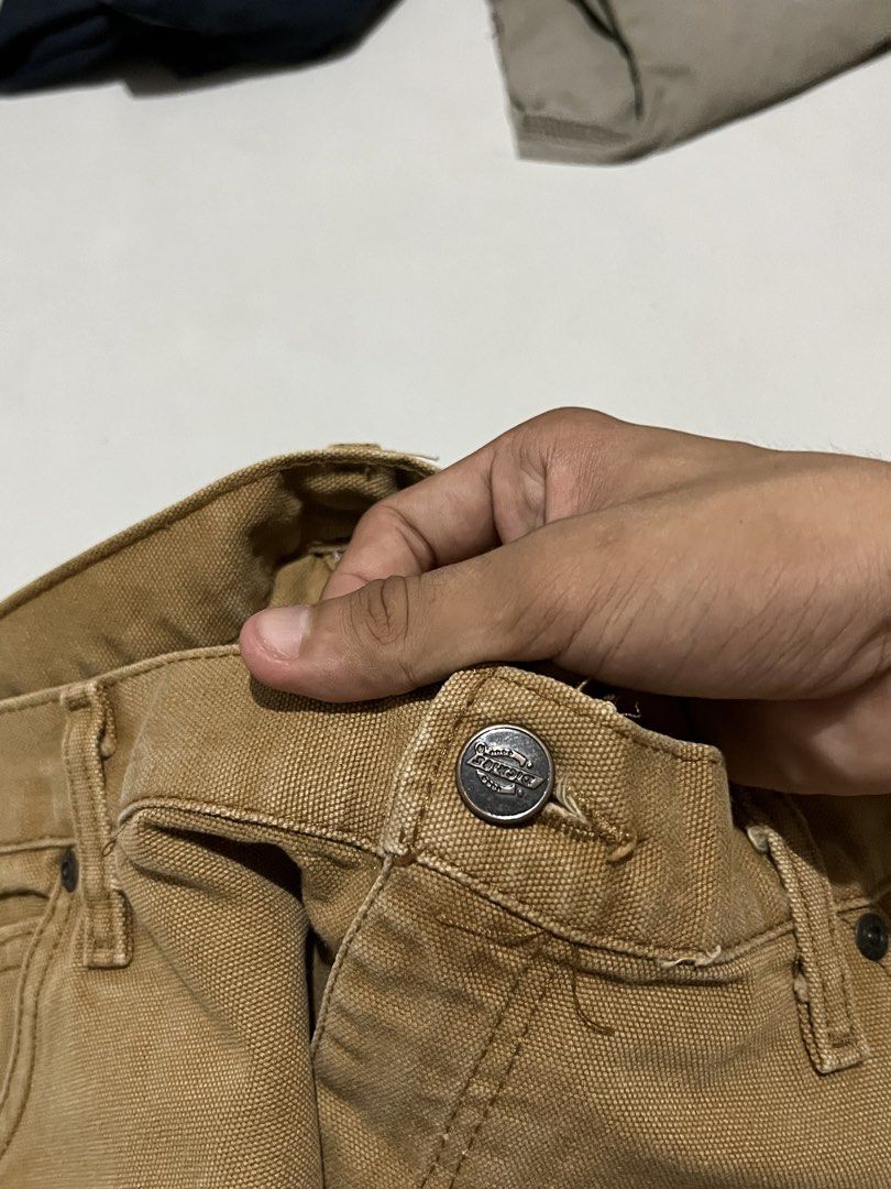 Dickies carpenter pants (Category: Jeans) located in Iloilo. Submitted by jthrift0 (Listing ID 1461095525, Image 3). Description: Complete tags authentic 36x42x9.5 paint stain/oil stain/fade 8.50 color rate .