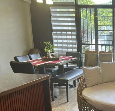 Dining Set 6 seater (Category: Coffee & Tea Tableware) located in Caloocan City. Submitted by goodseller1003 (Listing ID 1460934897, Image 2). Description: Dining Table for Sale! 🍽️ Good as new and well-maintained dining table with leather seats and a glass tabletop. Perfect for your dining area and ready to use..