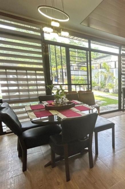 Dining Set 6 seater (Category: Coffee & Tea Tableware) located in Caloocan City. Submitted by goodseller1003 (Listing ID 1460934897, Image 1). Description: Dining Table for Sale! 🍽️ Good as new and well-maintained dining table with leather seats and a glass tabletop. Perfect for your dining area and ready to use..