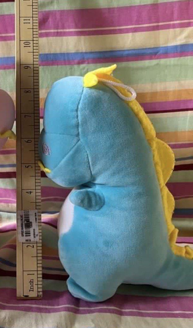 Dinosaur blue #3 (SALE) (Category: Designer & Blind Box Toys) located in Paranaque City. Submitted by bonsaiart (Listing ID 1461089091, Image 3). Description: Pre owned Good condition Mallow type 80+sf Payment via GCASH or paymaya No to meetup No to cop / cod Shipping via j&t only No breaking of set or bundle.