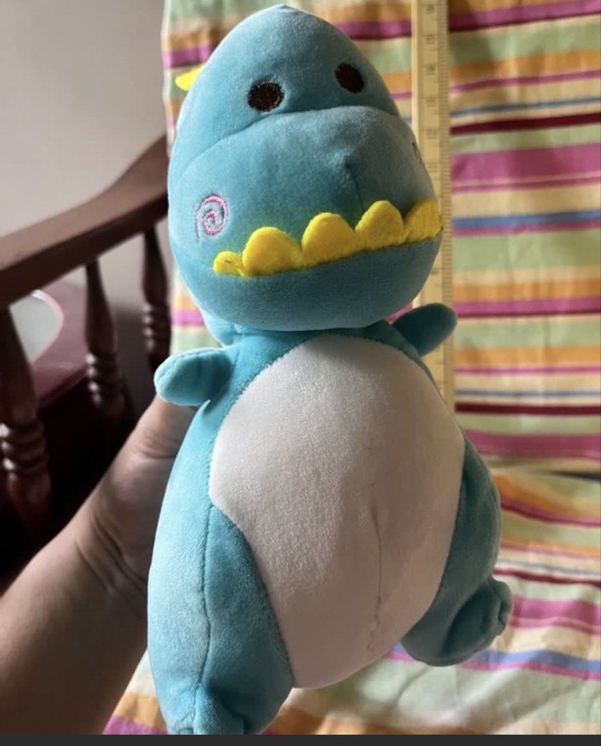 Dinosaur blue #3 (SALE) (Category: Designer & Blind Box Toys) located in Paranaque City. Submitted by bonsaiart (Listing ID 1461089091, Image 1). Description: Pre owned Good condition Mallow type 80+sf Payment via GCASH or paymaya No to meetup No to cop / cod Shipping via j&t only No breaking of set or bundle.