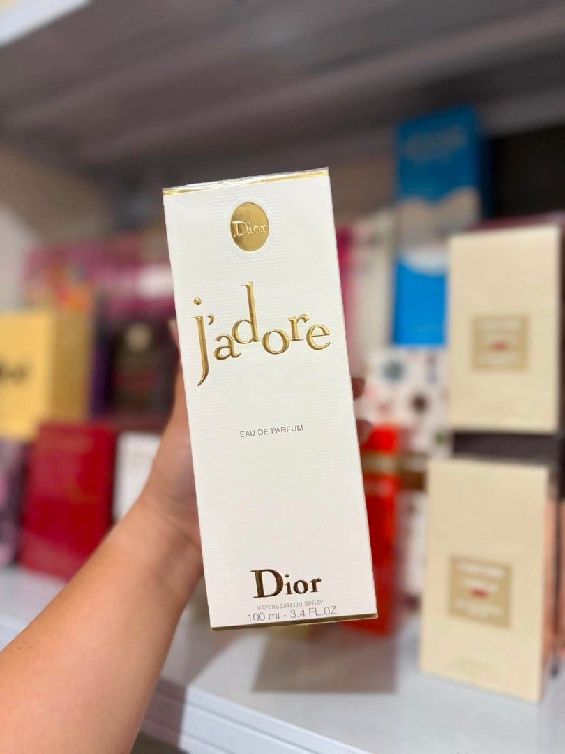 DIOR J’ADORE EDP (Category: Fragrance & Deodorants) located in Quezon City. Submitted by embereshop2 (Listing ID 1461114069, Image 1). Description: 📌Please read the last image carefully - all details are already provided. ❗️Offers below the regular price will no longer be entertained. Thank you for understanding. 💰 Mode of Payment (MOP): GCash 📦 Mode of Delivery (MOD): • Lalamove (Same-day delivery) • J&T Express (1–2 days) 📍 Location: Novali