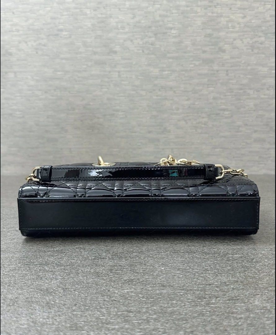 Dior Lady Dior Patent Black Mini Bag (Category: Luxury Bags & Wallets) located in Manila. Submitted by maglips (Listing ID 1461040070, Image 3). Description: Guaranteed authentic & ofc complete inclusion and almost brandnew 2x used lang Meet up Taguig or San Pablo Slightly negotiable Super swerte ng makakabuy!! Bought this at ₱350,000 last April 2026 in the boutique .