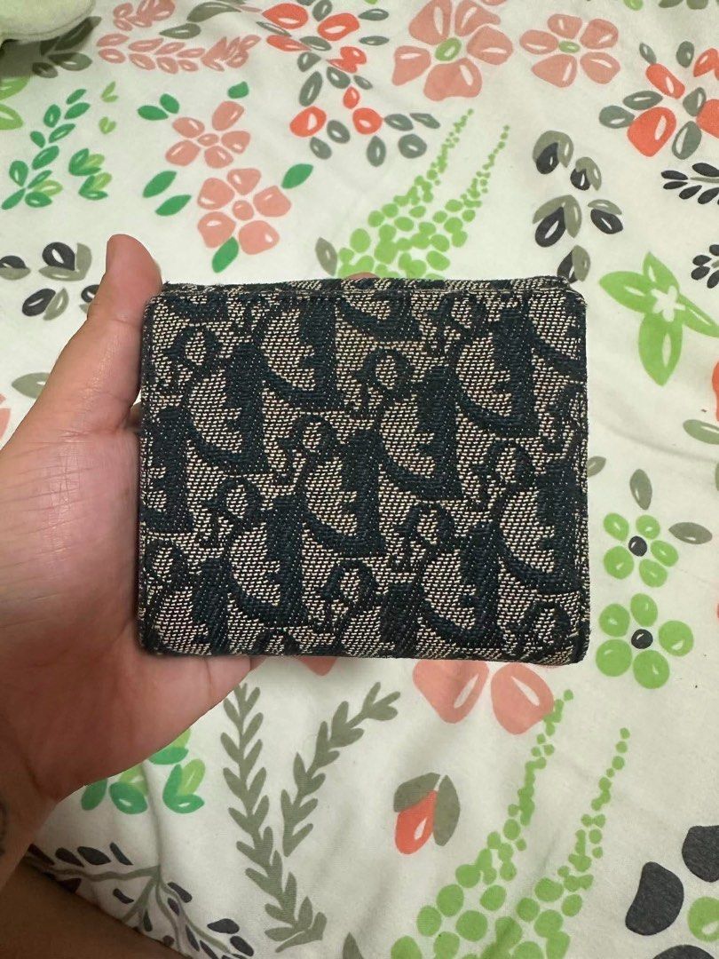 DIOR SADDLE JACQUARD WALLET (Category: Wallets & Card holders) located in Bulacan. Submitted by annebulaclac (Listing ID 1461112485, Image 2). Description: Authentic Dior Saddle Wallet! Barely boticeable flaws. Good condition! .