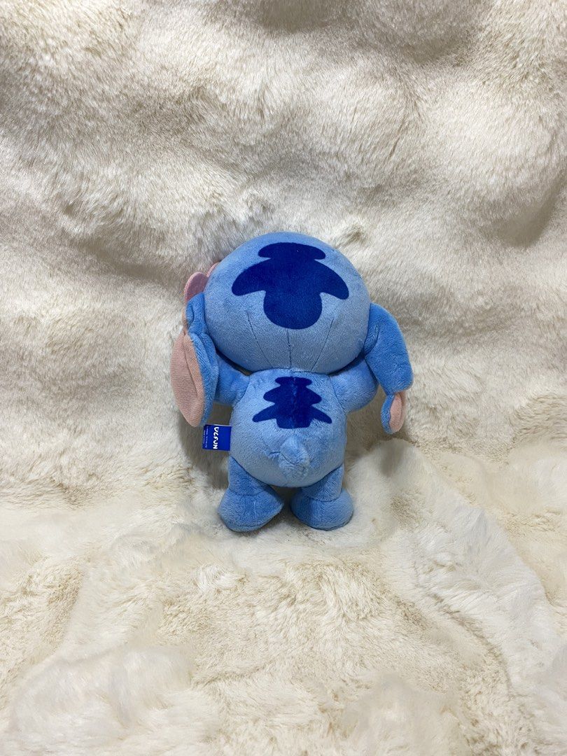 Disney Stitch Plush Toy with Pink Heart (Category: Plushies & Soft Toys) located in Kalibo. Submitted by ollie_stuffshop (Listing ID 1460984521, Image 3). Description: Before you send your inquiries: ❗️Last Price is already posted ❗️Manage your expectations, WYSIWYG ❗️May need washing ❗️Dropoff is every Wednesday & Sunday - Adorable blue Stitch plush toy - Features pink accents and a pink heart over its eye - Soft and huggable material - Ideal fo