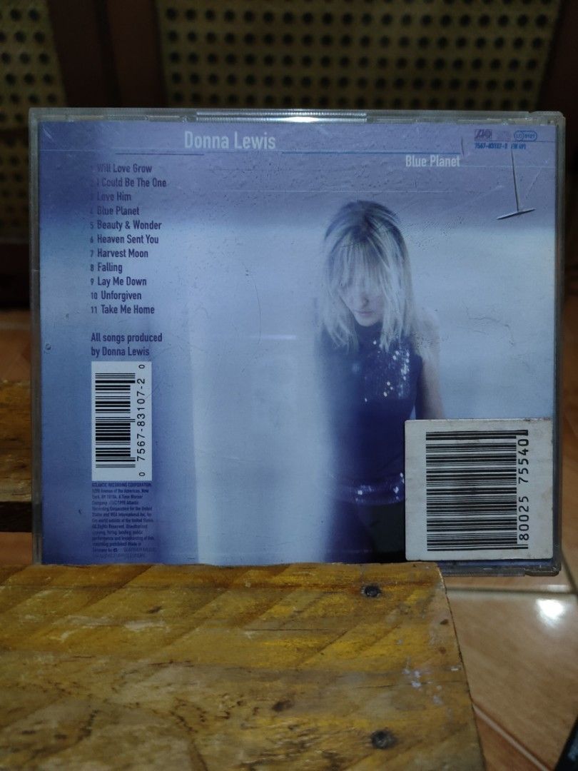 Donna Lewis Sealed! Blue Planet CD, 1998 (Category: CDs & DVDs) located in Paranaque City. Submitted by jnthn.c (Listing ID 1461111672, Image 2). Description: nm to m.