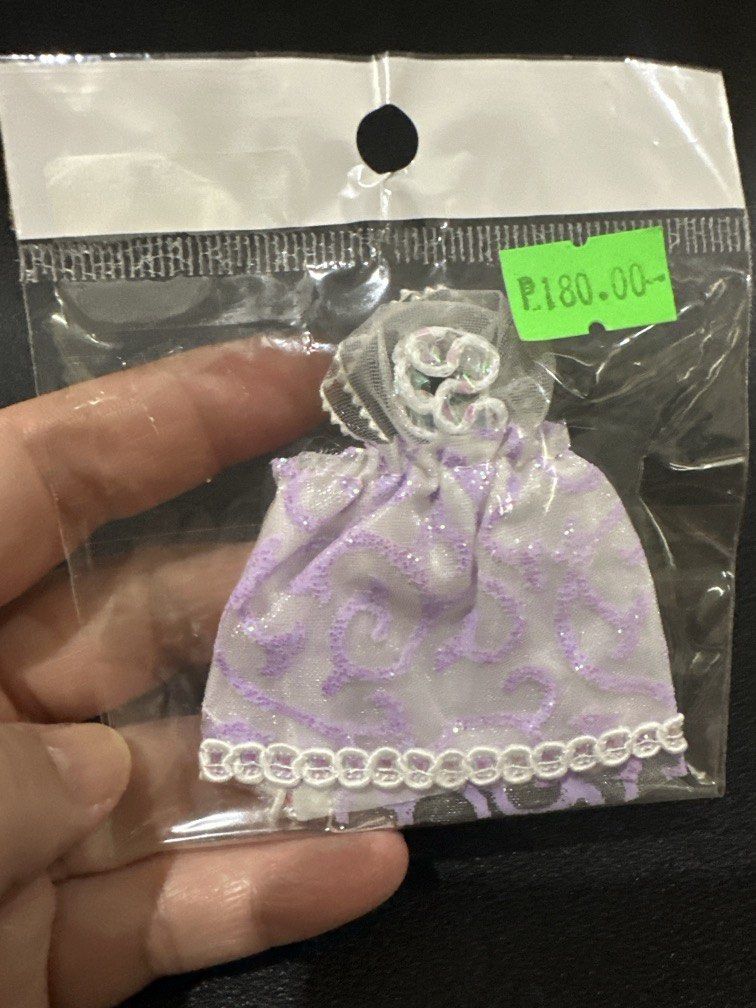 Dress for doll (Category: Handmade Craft) located in Manila. Submitted by krystalchewey_ (Listing ID 1460970151, Image 2). Description: Bnew Actual Photo Posted 180php EACH Doll clothes Fits for sonny angel or small doll.