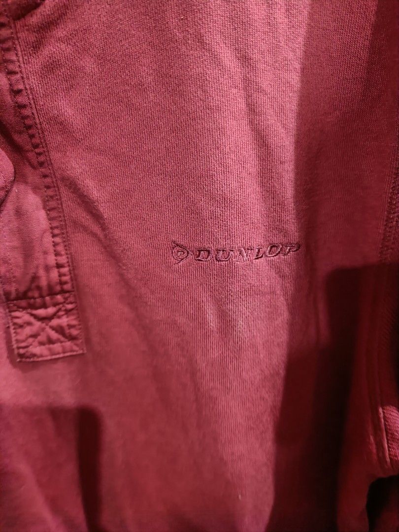 Dunlop maroon hal zip jacket (Category: Coats, Jackets and Outerwear) located in Taguig. Submitted by ashicollection (Listing ID 1461023363, Image 3). Description: Size: 2XL from Japan Please read! For sure buyer only! NO COD/COP No reservation The items will be sold to the first payer w/o prior notice. Verbal reservations are not acceptable. Note: All items are vintage. Please manage your expectations accordingly. G cash payment. Shipping via La