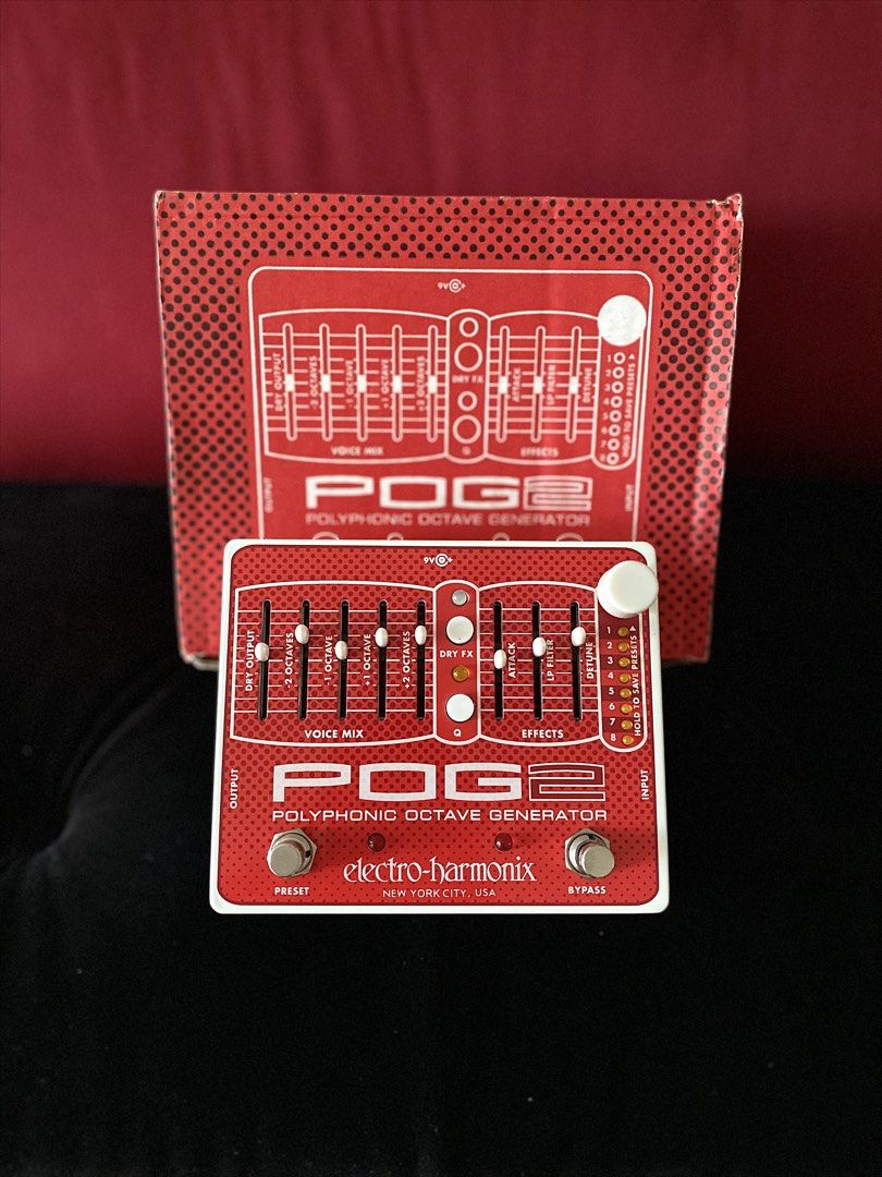 EHX Pog 2 (Category: Musical Instruments) located in Makati City. Submitted by lucid_soul (Listing ID 1461028196, Image 1). Description: Complete with box, candies & adapter Lived in Bali during COVID and for 3 yrs this was just stored in a smoke free room .