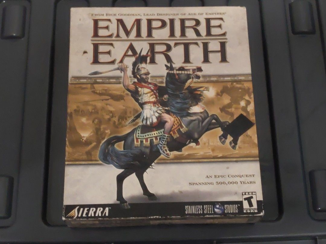 Empire Earth (CIB) PC Game Windows 95 98 (Category: Others) located in Buenavista. Submitted by petsounds (Listing ID 1461047924, Image 1). Description: WTS: Empire Earth (CIB) PC Game Windows 95 98 🏷️ Price: PHP 700 + SF 📍 Location: Buenavista, Agusan del Norte ​📦 Courier: JT Express An authentic retail copy of Empire Earth. Fully playable through third-party patches or virtual machines. The bottom of the box is taped with left over residue..
