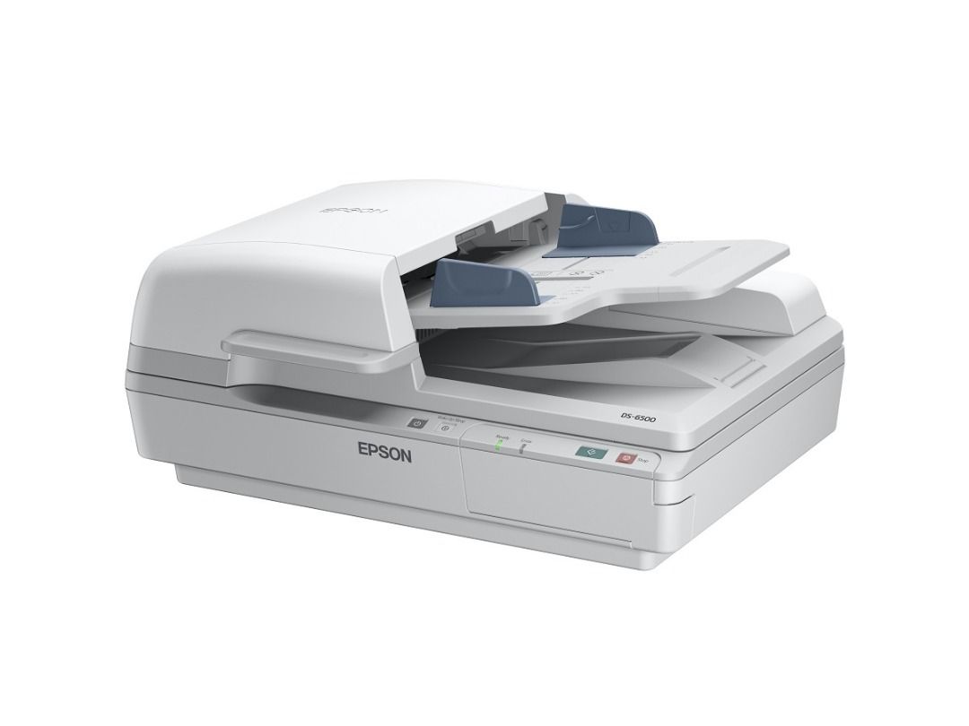 Epson WorkForce DS-6500 Flatbed Document Scanner Duplex ADF 25ppm 1200dpi USB Ethernet Brand New (Category: Printers, Scanners & Copiers) located in Manila. Submitted by random_94 (Listing ID 1460960751, Image 1). Description: Product Description The Epson WorkForce DS-6500 is a versatile A4 flatbed document scanner with a built-in duplex Automatic Document Feeder (ADF), designed for busy offices that need fast, reliable scanning of both loose do