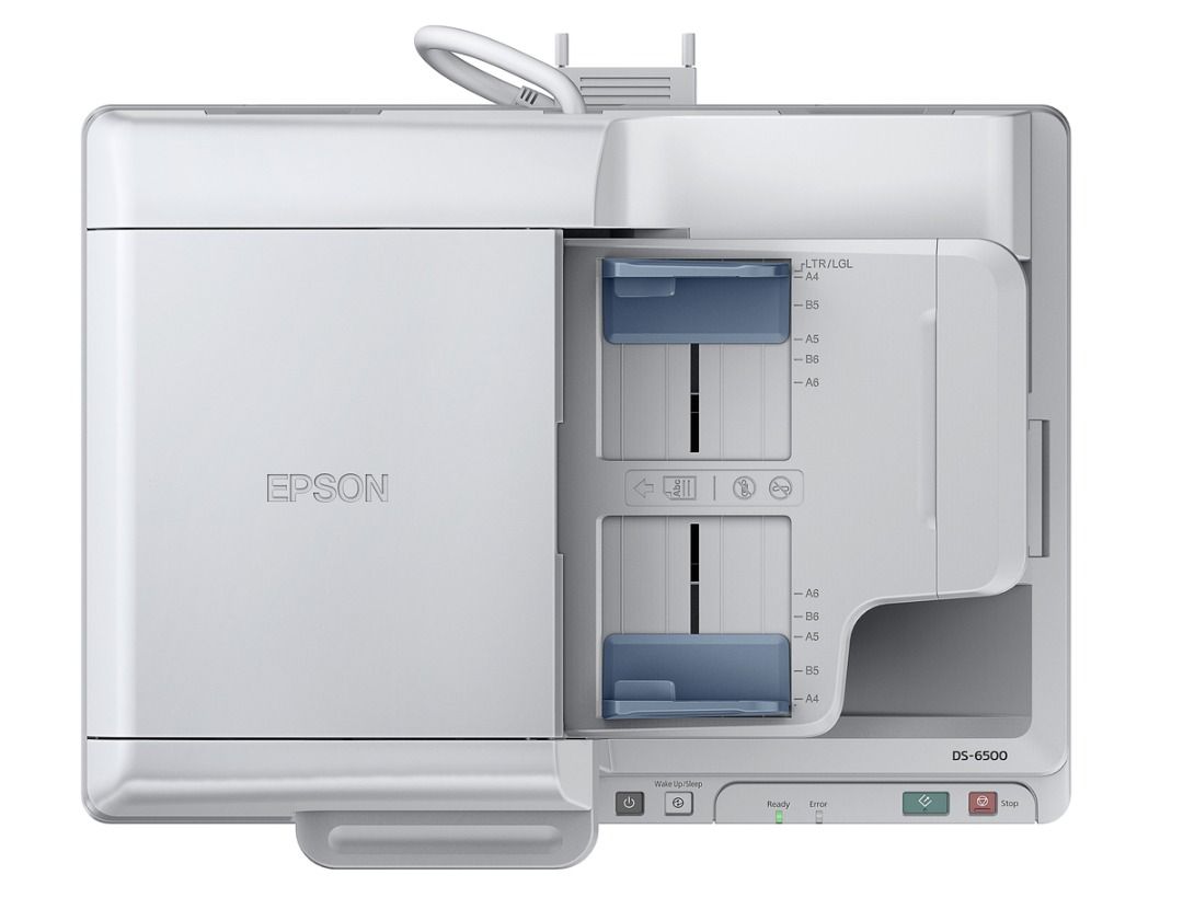 Epson WorkForce DS-6500 Flatbed Document Scanner Duplex ADF 25ppm 1200dpi USB Ethernet Brand New (Category: Printers, Scanners & Copiers) located in Manila. Submitted by random_94 (Listing ID 1460960751, Image 3). Description: Product Description The Epson WorkForce DS-6500 is a versatile A4 flatbed document scanner with a built-in duplex Automatic Document Feeder (ADF), designed for busy offices that need fast, reliable scanning of both loose do