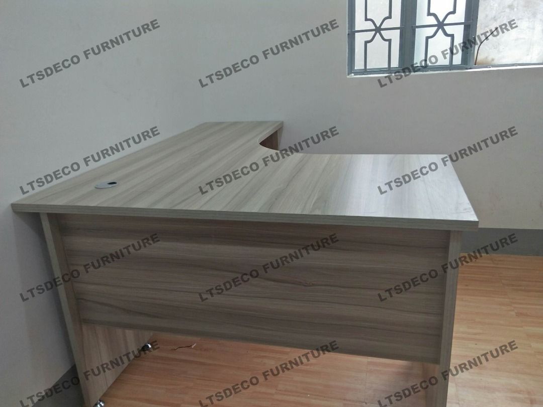 EXECUTIVE TABLE DESK L-SHAPE OFFICE PARTITION FURNITURES (Category: Office Furniture & Fixtures) located in Caloocan City. Submitted by cheska.ltsdeco (Listing ID 1460946381, Image 2). Description: 👉Are you looking for WORKSTATION, MODULAR CUBICLES OFFICE PARTITION, and OFFICE FURNITURE SUPPLIER? LTSDECO Furniture, is direct supplier, manufacturer, and trusted provider of high quality, affordable and durable modular office divider partition, hom