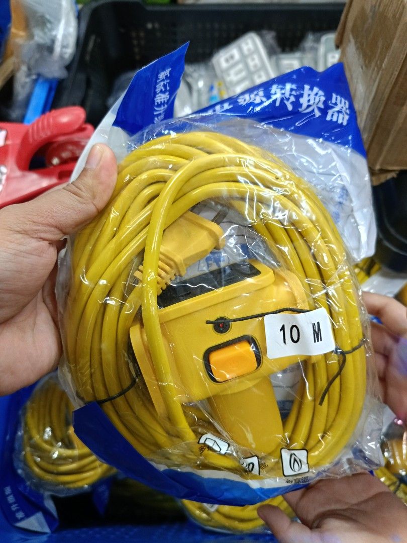 Extension socket 10meters (Category: Electrical, Adaptors & Sockets) located in Manila. Submitted by lyfrancois14 (Listing ID 1460967084, Image 1). Description: .