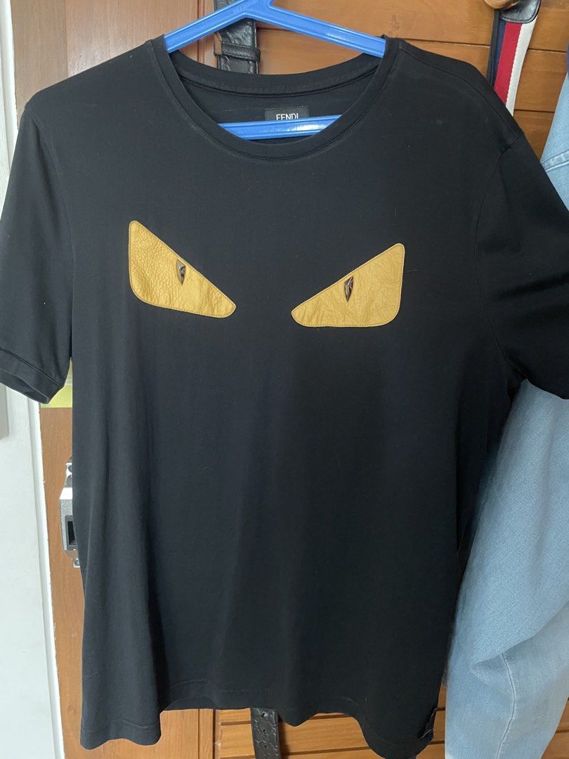 Fendi t-shirt (Category: Tshirts & Polo Shirts ) located in Angono. Submitted by marketplacesellerph610 (Listing ID 1460969552, Image 1). Description: 100% Authentic not thrifted Can meet up sa Fendi mismo to have it checked if needed. Size 52 Fits L perfectly in my opinion *No flaws barely worn 6,999.