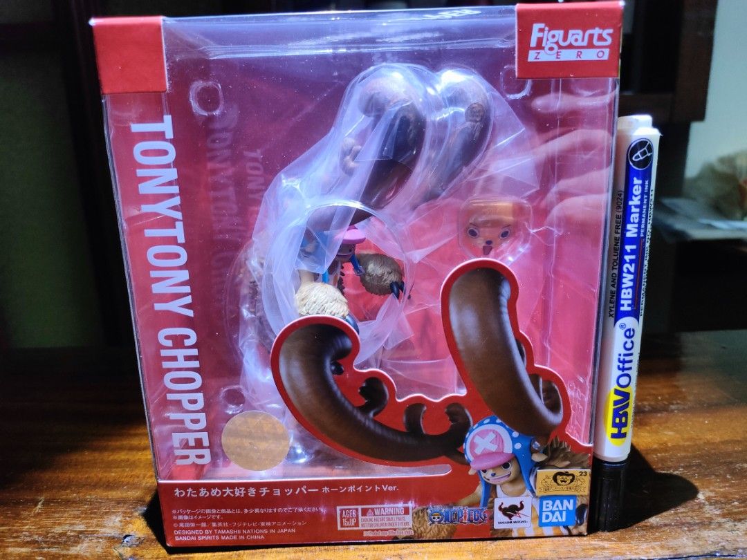 One Piece FIGUARTS ZERO Chopper Horn Point (Category: Figurines & Statues) located in Bulacan. Submitted by delosreyes.adriel101900 (Listing ID 1461020269, Image 1). Description: Tony Tony Chopper - Horn Point Fix Price:Php1k +SF MISB Box:8/10 RFS: bumili Ako set, may chopper na ako MOP:GCash,BDO, COD via Lalamove Delivery:Lalamove,LBC, SPX Express .