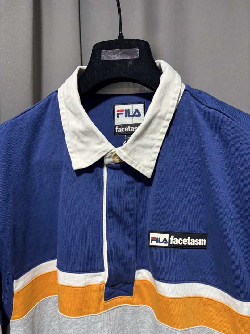 Fila x Facetasm Sweater (Category: Coats, Jackets and Outerwear) located in Baguio. Submitted by thecollector2600 (Listing ID 1461044193, Image 2). Description: 22” x 27” Large fit.