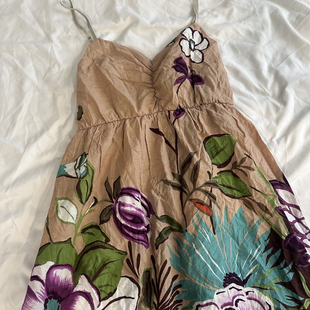 Floral sleeveless adjustable dress (Category: Dresses) located in Kidapawan. Submitted by fleurapparel.ph (Listing ID 1461010537, Image 2). Description: .