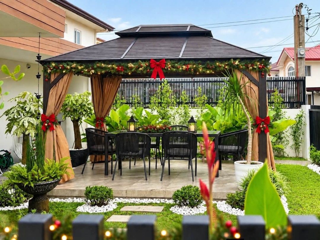 For Sale: Pavilion Gazebo (Category: Other Home Furniture) located in Baliuag. Submitted by krizzy_kris02 (Listing ID 1461085276, Image 1). Description: brand new aluminum frame hard top roof heavy duty and good quality imported.