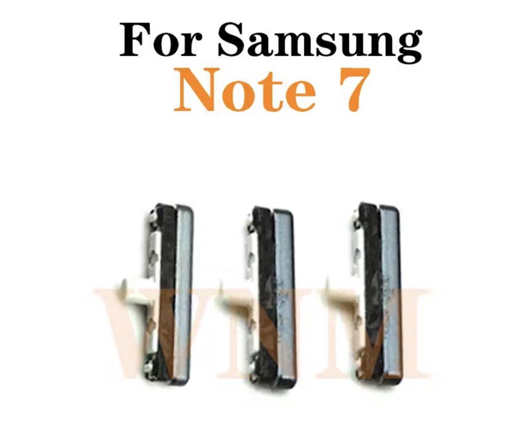 For Samsung Galaxy Note 7 power volume button Side Key Volume up down (Category: Other Mobile & Gadget Accessories) located in General Trias. Submitted by aprilocampo0412 (Listing ID 1460972664, Image 1). Description: For Samsung Galaxy Note 7 power volume button Side Key Volume up down.