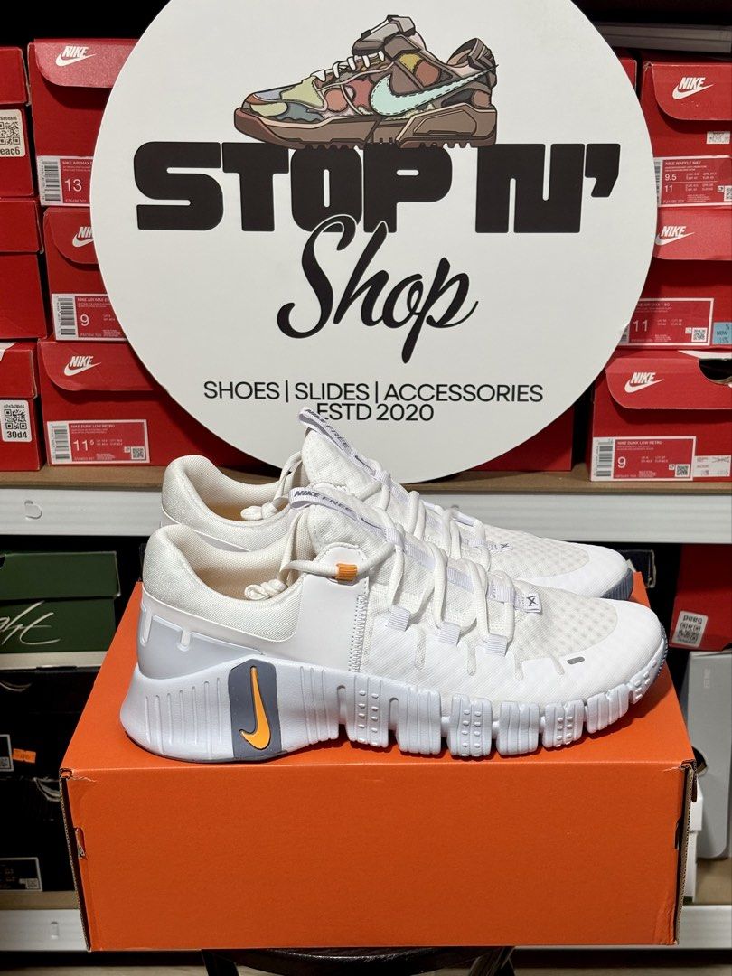 FREE METCON 5 'SUNDIAL' (Category: Sneakers) located in Makati City. Submitted by ilovestopnshop20 (Listing ID 1460958182, Image 1). Description: NEW ARRIVALS ⚡️ I N S T O C K🚨 FREE METCON 5 'SUNDIAL' Size Available: 10.5/11/12 US Men ✅NOW: ₱3,495 ❌SRP: ₱6,895 ON HAND & READY TO SHIP! 📍LOCATION: BRGY KARUHATAN, VALENZUELA CITY MOP • GCASH, BDO, BPI MOD • Lalamove, J&T Express, GOGO XPRESS, LBC COD or COP ALL ITEMS ARE BRANDNEW AND LEGIT💯✔️ *Pr