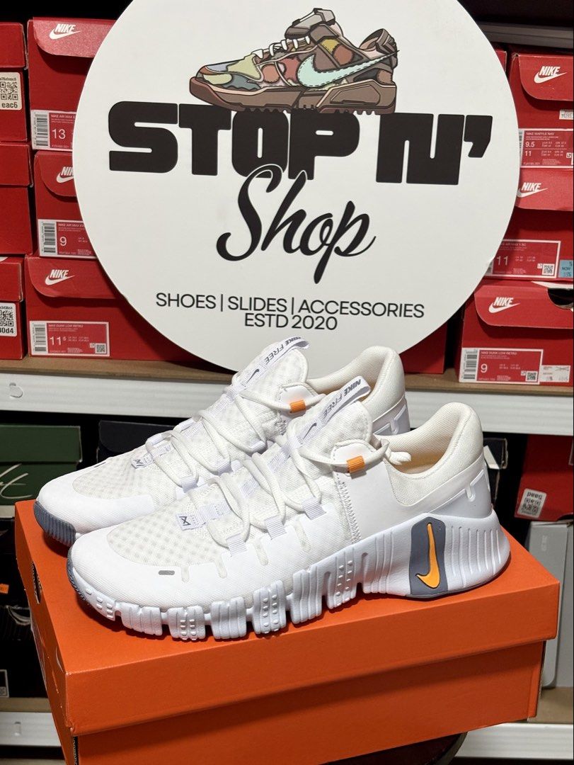FREE METCON 5 'SUNDIAL' (Category: Sneakers) located in Makati City. Submitted by ilovestopnshop20 (Listing ID 1460958182, Image 3). Description: NEW ARRIVALS ⚡️ I N S T O C K🚨 FREE METCON 5 'SUNDIAL' Size Available: 10.5/11/12 US Men ✅NOW: ₱3,495 ❌SRP: ₱6,895 ON HAND & READY TO SHIP! 📍LOCATION: BRGY KARUHATAN, VALENZUELA CITY MOP • GCASH, BDO, BPI MOD • Lalamove, J&T Express, GOGO XPRESS, LBC COD or COP ALL ITEMS ARE BRANDNEW AND LEGIT💯✔️ *Pr