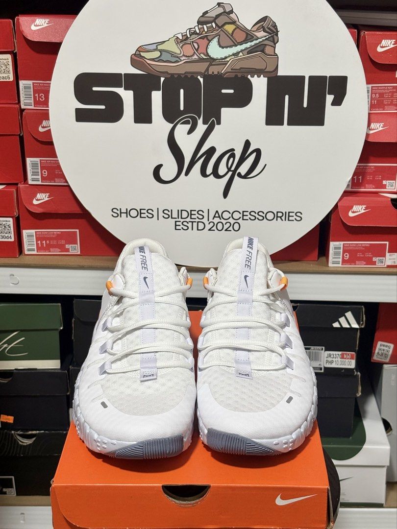 FREE METCON 5 'SUNDIAL' (Category: Sneakers) located in Makati City. Submitted by ilovestopnshop20 (Listing ID 1460958182, Image 2). Description: NEW ARRIVALS ⚡️ I N S T O C K🚨 FREE METCON 5 'SUNDIAL' Size Available: 10.5/11/12 US Men ✅NOW: ₱3,495 ❌SRP: ₱6,895 ON HAND & READY TO SHIP! 📍LOCATION: BRGY KARUHATAN, VALENZUELA CITY MOP • GCASH, BDO, BPI MOD • Lalamove, J&T Express, GOGO XPRESS, LBC COD or COP ALL ITEMS ARE BRANDNEW AND LEGIT💯✔️ *Pr