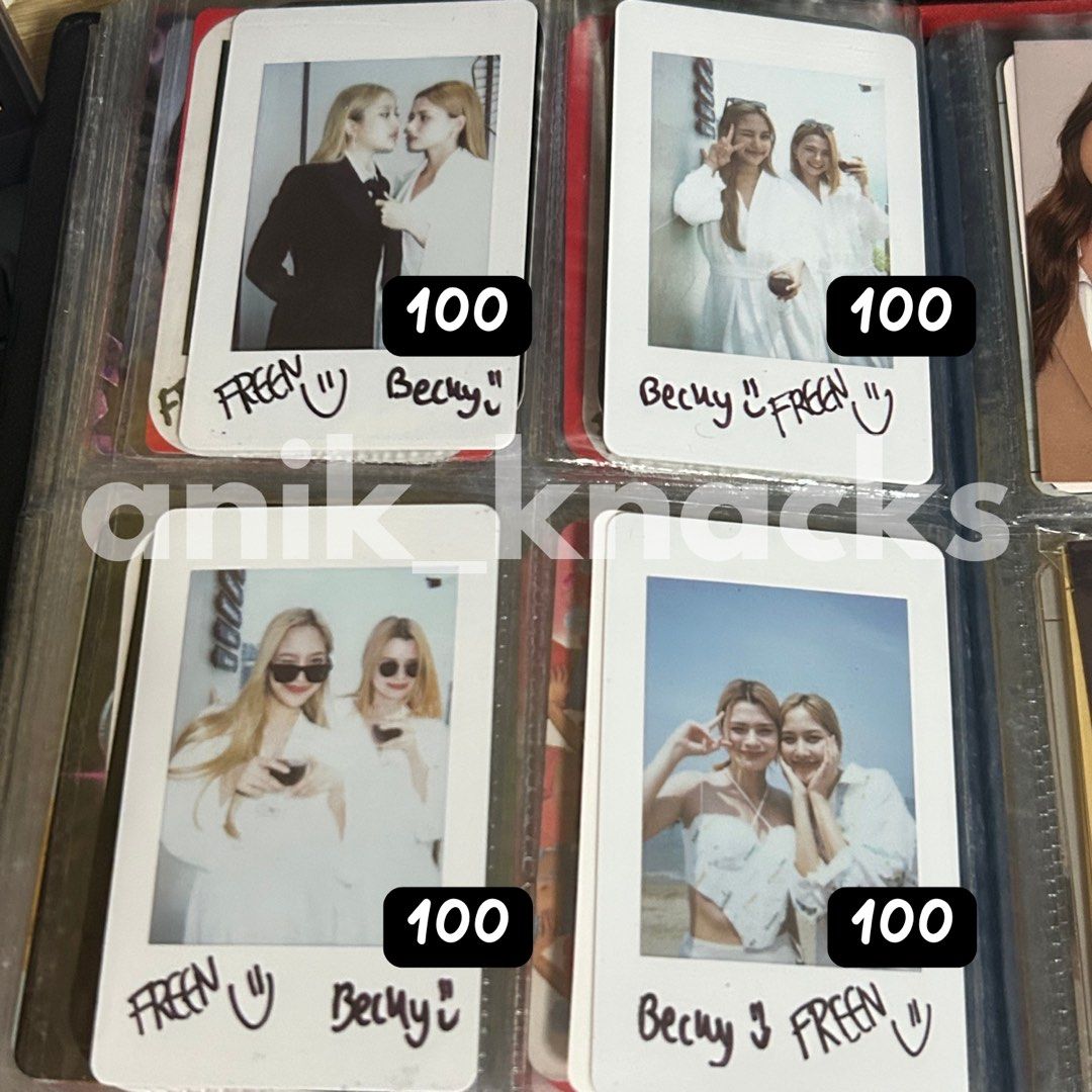 Freenbecky photocard polaroid (Category: Raw Singles) located in Quezon City. Submitted by mt_20 (Listing ID 1461080436, Image 1). Description: Wts lfb ph freenbecky photocard, polaroid (price in pic) mop: gcash gotyme maribank mod (qc loc): jnt grab lalamove 🏷️ freen becky fb wtb lfs pc pola.