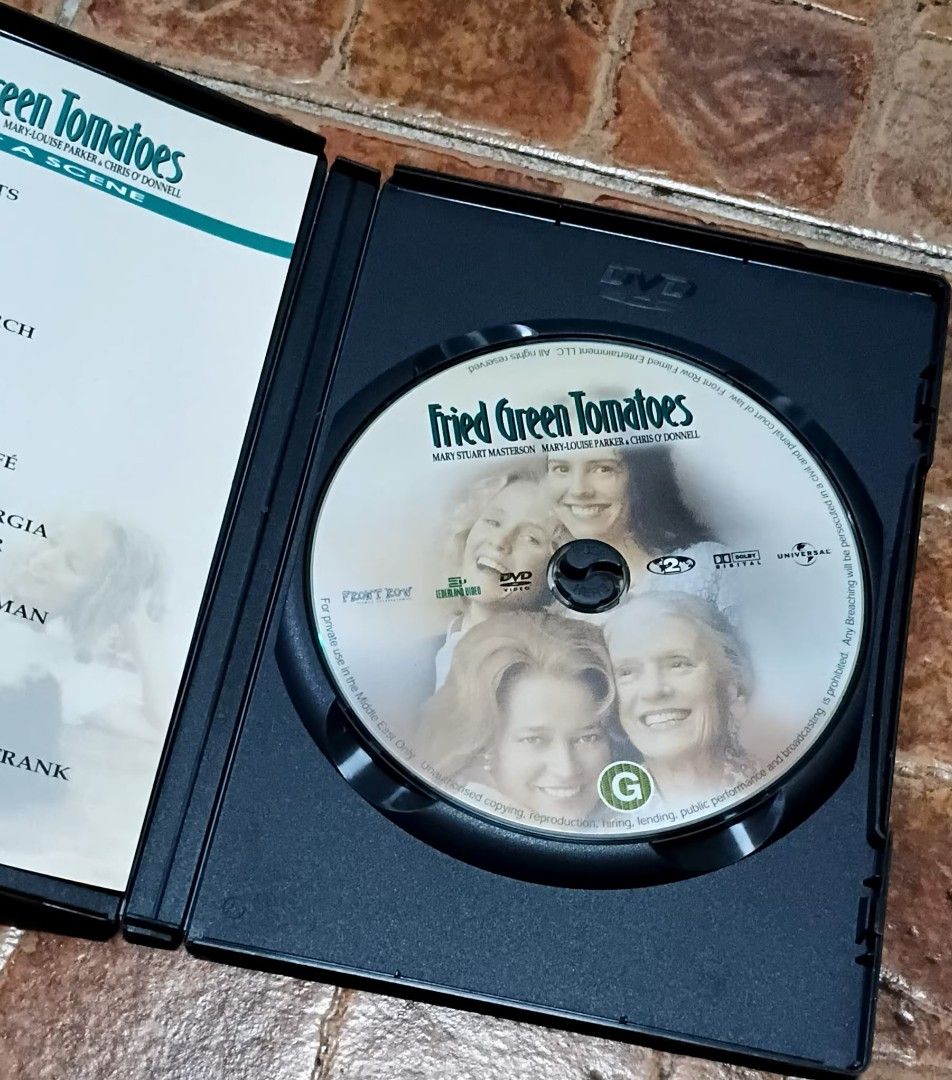 Fried Green Tomatoes Extended Edition DVD (Category: CDs & DVDs) located in Quezon City. Submitted by dancatz (Listing ID 1460956262, Image 2). Description: □ P 150.00 - Extended Edition DVD of Fried Green Tomatoes - Starring Academy Award winners Kathy Bates and Jessica Tandy - Based on the beloved novel by Fannie Flagg - Full screen, Dolby Digital surround sound - Region 2, PAL format - A heartwarming and powerful film with unforgettable perfor