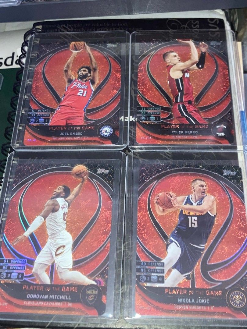 FS NBA Cards (Category: Raw Singles) located in Manila. Submitted by jtoyzandcollectibles (Listing ID 1461109318, Image 1). Description: FS NBA Cards ₱100 EACH ‼️ We only ship every Sunday & Monday night ‼️ 📌 Buyer shoulders shipping fee 📍 Cainta Rizal 💸 GCash only 🛵 Lalamove or LBC only 💬 Send a message if you're interested!.