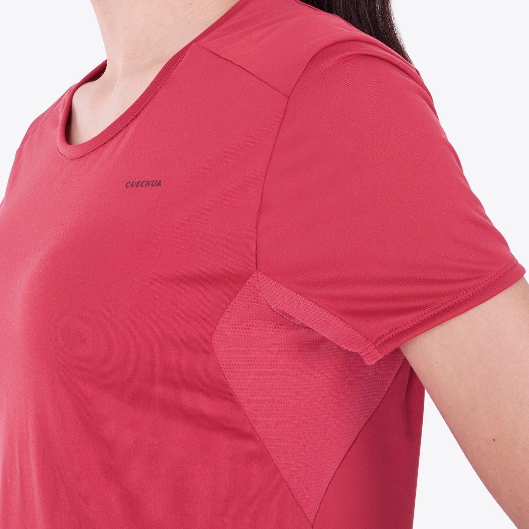 Fuchsia Pink Decathlon Drifit Shirt (Category: Activewear) located in Davao. Submitted by sb.thriftwear (Listing ID 1461074624, Image 1). Description: FIXED PRICE‼️ Size: Medium Dimensions: W- 17” L- 25.5” Issue: None. Good as new Color may vary due to lighting. ⚠️All items are thrifted. Please manage your expectations..