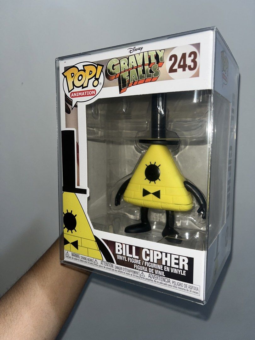 Funko Pop! Bill Cipher #243 (Category: Designer & Blind Box Toys) located in Makati City. Submitted by angelatheberry (Listing ID 1461091959, Image 1). Description: MOP: GCASH/BANK MOD🚛: LALAMOVE/LBC(Buyer's Expense) LOC📍: Rizal/Makati/QC - Pick up point to be arranged based on agreed schedule. (All pops are located in Rizal).