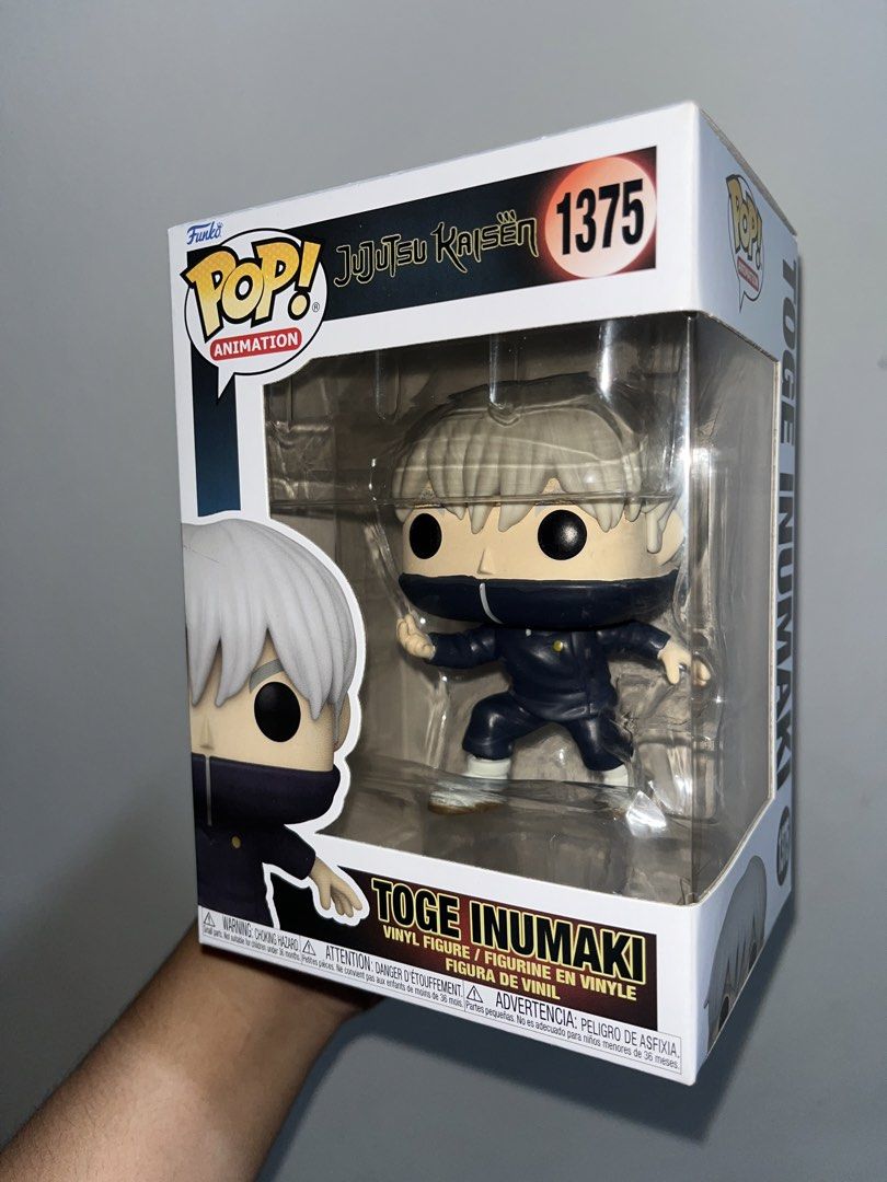 Funko Pop! Toge Inumaki #1375 (Category: Designer & Blind Box Toys) located in Makati City. Submitted by angelatheberry (Listing ID 1461091493, Image 1). Description: MOP: GCASH/BANK MOD🚛: LALAMOVE/LBC(Buyer's Expense) LOC📍: Rizal/Makati/QC - Pick up point to be arranged based on agreed schedule. (All pops are located in Rizal).