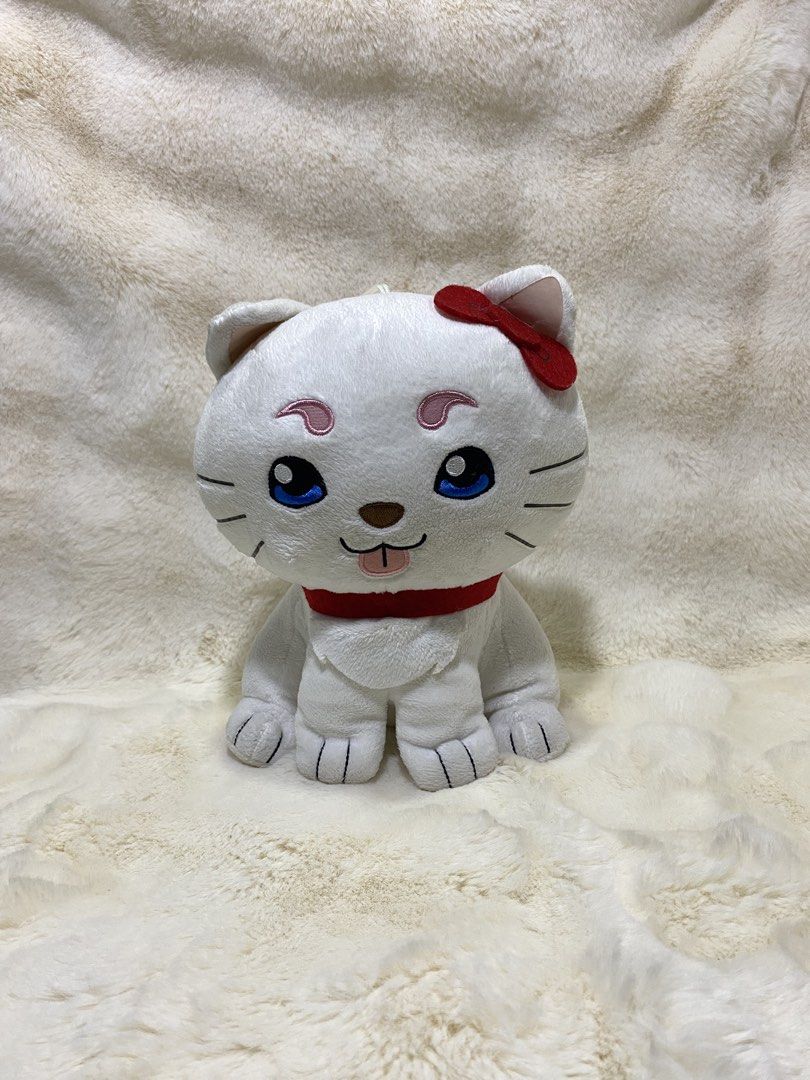 Gintama x Sanrio plush (Category: Plushies & Soft Toys) located in Kalibo. Submitted by ollie_stuffshop (Listing ID 1460921115, Image 1). Description: 23cm x 17cm Before you send your inquiries: ❗️Last Price is already posted ❗️Manage your expectations, WYSIWYG ❗️May need washing ❗️Dropoff is every Wednesday & Sunday.