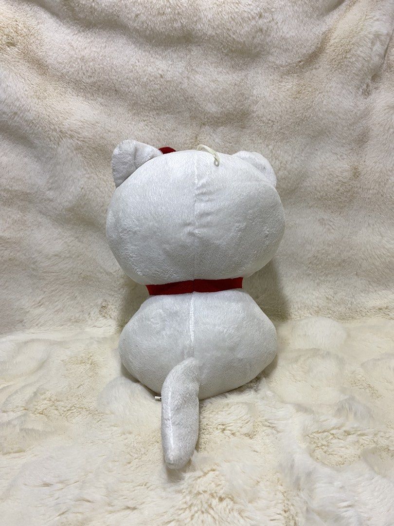 Gintama x Sanrio plush (Category: Plushies & Soft Toys) located in Kalibo. Submitted by ollie_stuffshop (Listing ID 1460921115, Image 3). Description: 23cm x 17cm Before you send your inquiries: ❗️Last Price is already posted ❗️Manage your expectations, WYSIWYG ❗️May need washing ❗️Dropoff is every Wednesday & Sunday.