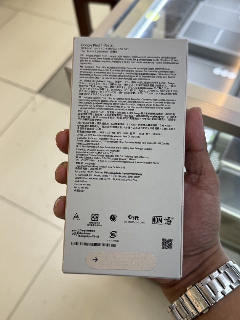 GOOGLE PIXEL 11 PRO XL BRANDNEW (Category: Google Pixel) located in Manila. Submitted by ram-gadget-shop (Listing ID 1460927074, Image 3). Description: .