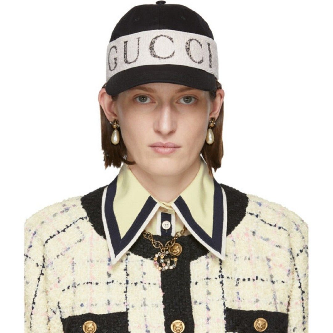 Gucci Gabardine Headband Hat (Category: Luxury Accessories) located in Bacolod City. Submitted by luxtrend.ph (Listing ID 1461066903, Image 2). Description: Gucci Gabardine Headband Hat •Unisex •OSFM - One size fits most •Excellent condution •Complete tags •9.5/10 color rate •No flaws ₱rice: 2,499 shipped🏷 DM if interested📩📩 Courier: J&T Express MOP: Gcash / Bank Transfer PAYMENT FIRST (NO COD) NO RETURN / NO EXCHANGE.