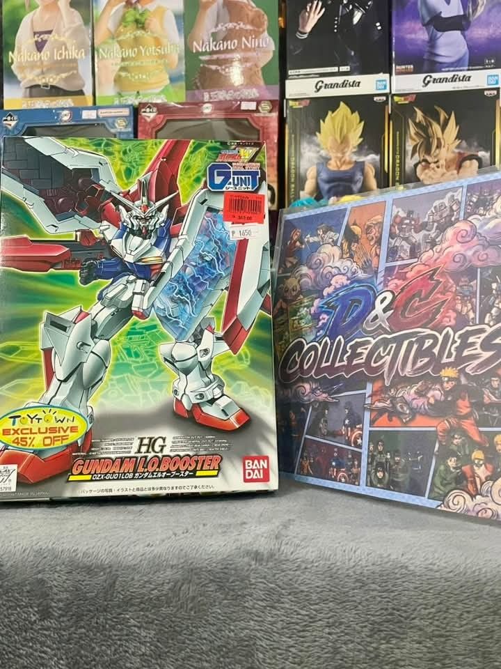 Gundam L.O. Booster - High Grade (Category: Gundam & Model Kits) located in Manila. Submitted by dccollectiblesss (Listing ID 1461036779, Image 1). Description: ‼️✨ Figures For Sale! ✨‼️ All Authentic Anime Figures What You See What You Get.🤩🤍 DM for More details on Each item information. Meet Up Locations : Festival Mall, ATC, SM Southmall Shipping Options : Lalamove / LBC / JNT.