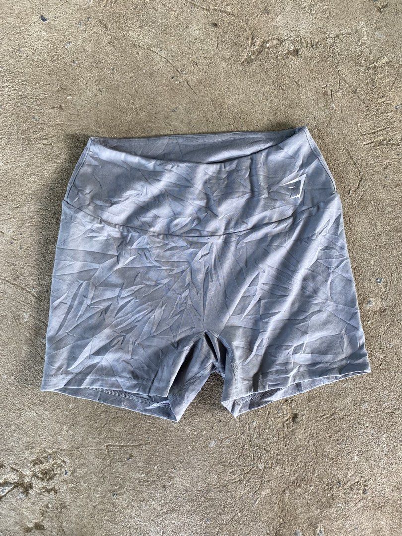 Gymshark Grey Marl Seamless Shorts Size M (Category: Activewear) located in Sinait. Submitted by rinzuthrift (Listing ID 1460936897, Image 1). Description: - Grey marl Gymshark seamless shorts - High-waisted fit - Made from 78% polyester, 22% elastane - Comfortable and stretchy material - Ideal for workouts or lounging - Machine washable (check care label for details).