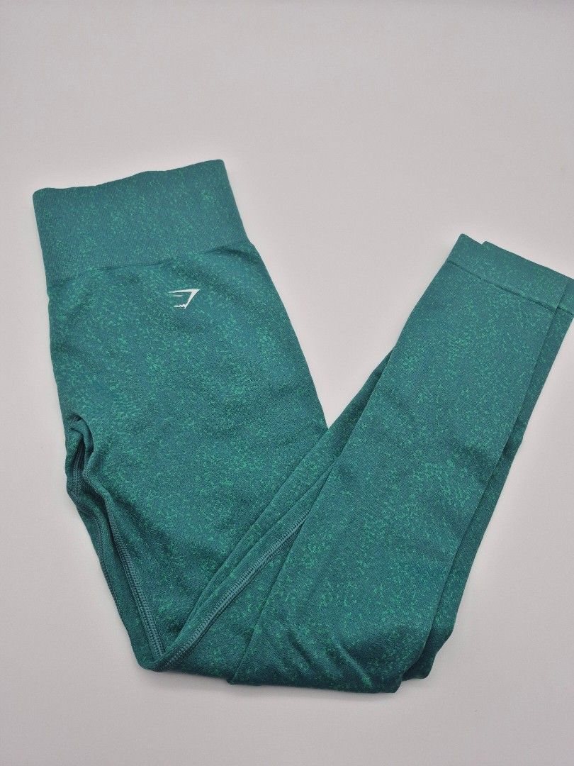 GYMSHARK LEGGINGS TEAL MEDIUM (Category: Activewear) located in Davao. Submitted by marthascloset (Listing ID 1461043516, Image 1). Description: .