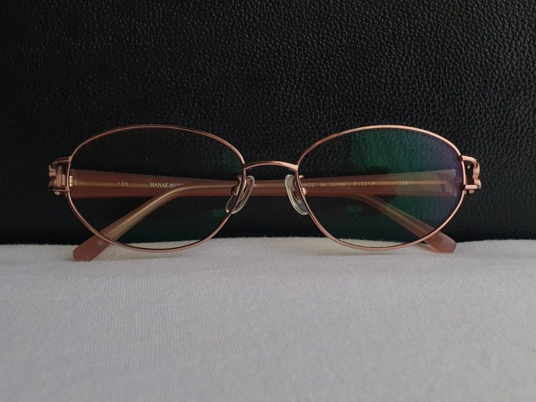 Hanae Mori Eyeglass Frame (Category: Sunglasses & Eyewear) located in Quezon City. Submitted by WasalakTwo (Listing ID 1461032445, Image 2). Description: Bought in Japan Durable and high quality Excellent condition Clean and presentable Lens are graded, but replaceable Open for delivery nationwide Front Width 13.5cm Front Height 3.8cm.