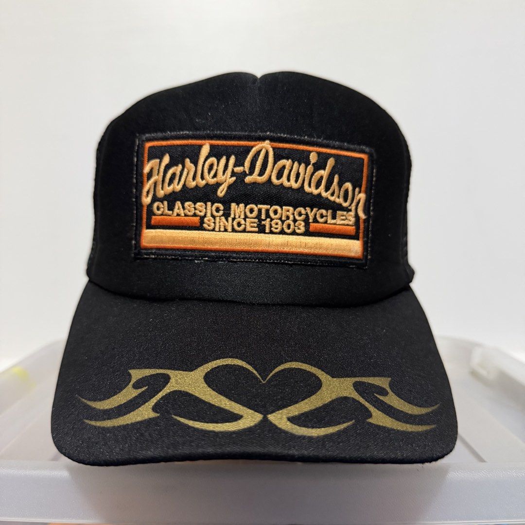 Harley Davidson Cap (Category: Caps & Hats) located in Davao. Submitted by ckkb1821 (Listing ID 1461060577, Image 1). Description: Harley Davidson Cap OSFM - One size fits most Good condition, washed & cleaned ₱799 only +SF This item is thrifted; therefore, I cannot guarantee its authenticity. Please manage your expectations. Thanks..