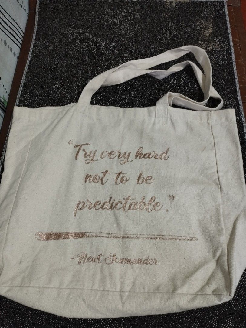 Harry Potter Tote Bag (Category: Tote Bags) located in San Fernando. Submitted by nerosales (Listing ID 1461035418, Image 2). Description: Harry Potter Warner Bros. Studio Tour Tokyo Tote Bag 15 x 14 x 4 inches 250 pesos only SM City Pampanga Shipping: J&T Payment: Gcash NO COD / NO COP.