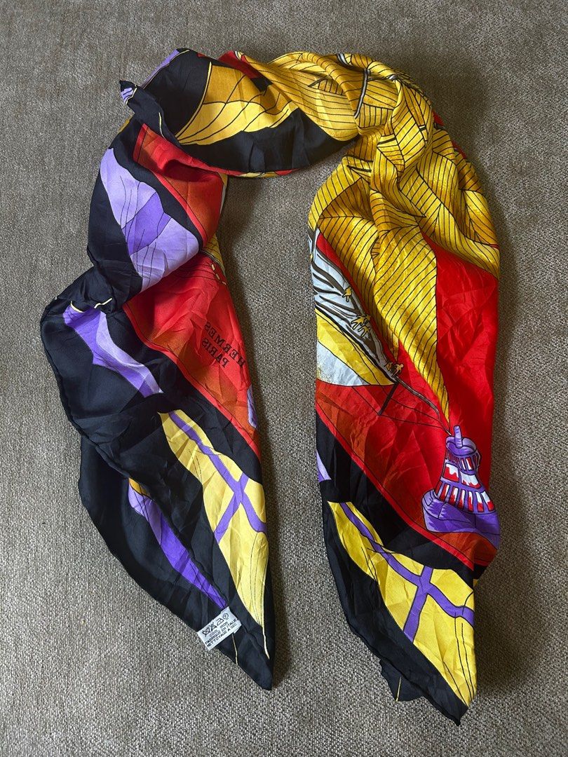 Hermes Scarf (Category: Luxury Apparel) located in Aurora. Submitted by purethrift07 (Listing ID 1461084349, Image 1). Description: Maganda No issue Fresh from the bale Dm me.
