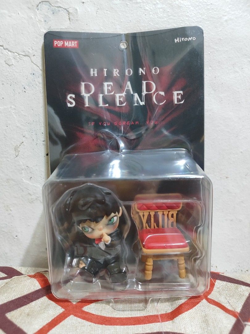 Hirono dead silence damaged blister not for sensitive (Category: Designer & Blind Box Toys) located in Quezon City. Submitted by hirayakarilagan (Listing ID 1461001087, Image 1). Description: damaged blister maybe during transportation figure still intact never opened not for sensitive below srp of 1.7k.