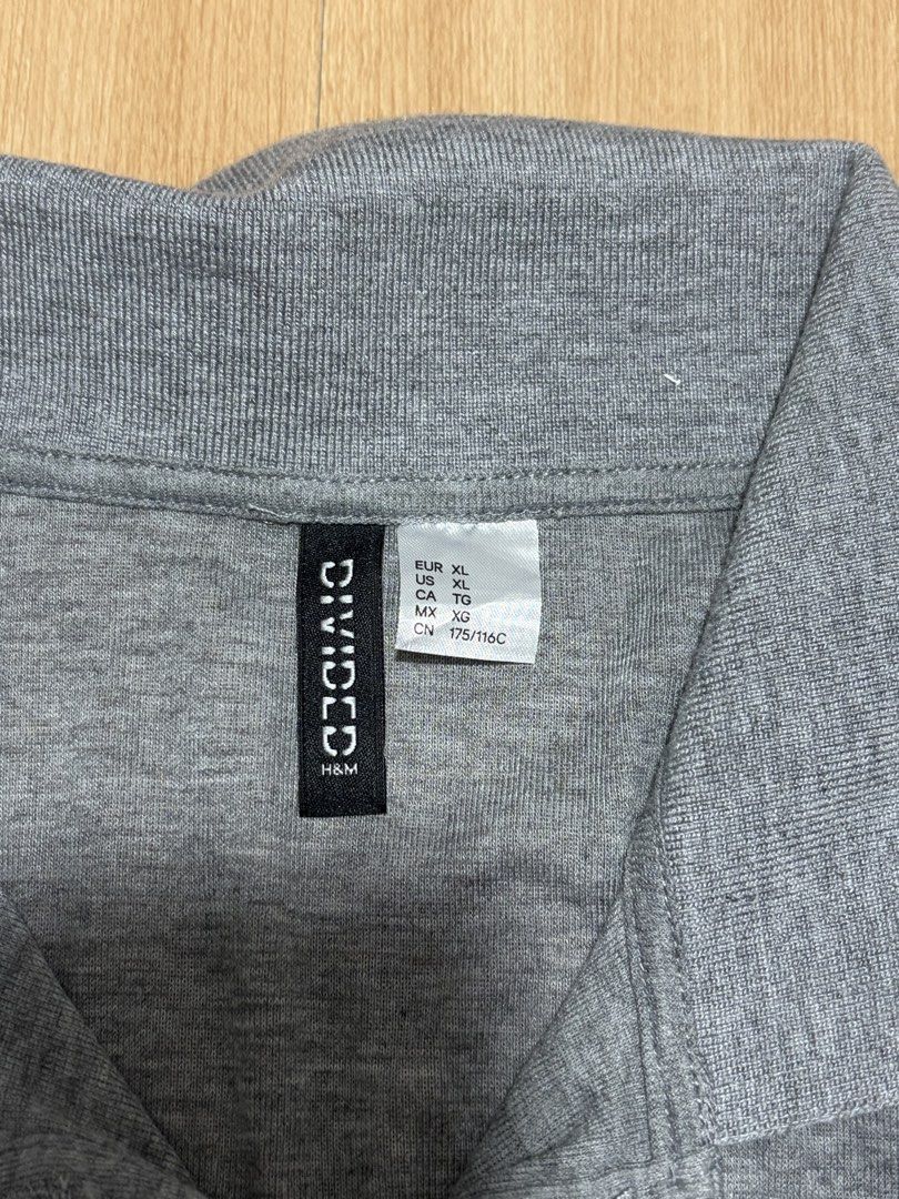 H&M Gray Half Button Longsleeve Top (Category: Longsleeves) located in Pasig City. Submitted by alyannamm (Listing ID 1461091518, Image 3). Description: Worn once. Good as new. Color may vary due to lighting - thin material Mop:gcash/gotyme/maribank mod: lalamove/grab/lbc * discounts for same day delivery orders meet ups are also available.
